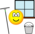 Window cleaner emoticon